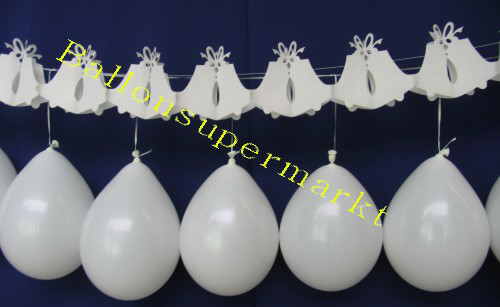 Dekoration Hochzeit Hochzeitsglocken Girlanden Luftballons